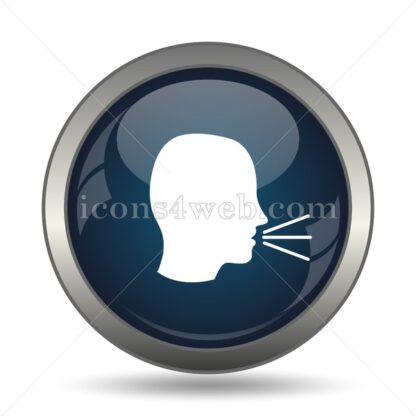Talking icon for website – Talking stock image - Icons for website