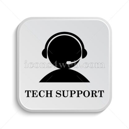 Tech support icon design – Tech support button design. - Icons for website
