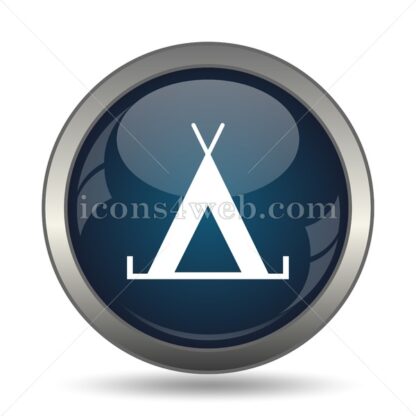 Tent icon for website – Tent stock image - Icons for website