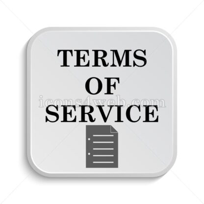 Terms of service icon design – Terms of service button design. - Icons for website