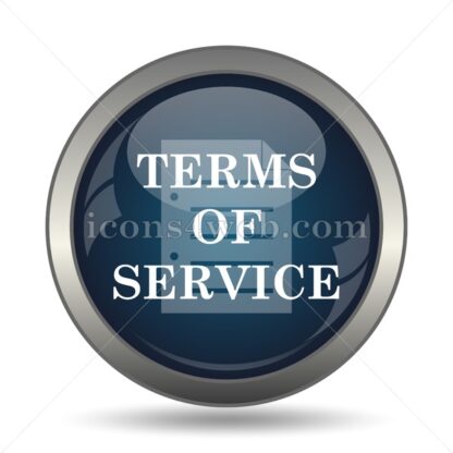 Terms of service icon for website – Terms of service stock image - Icons for website