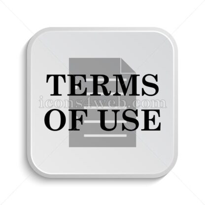 Terms of use icon design – Terms of use button design. - Icons for website