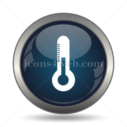 Thermometer icon for website – Thermometer stock image - Icons for website