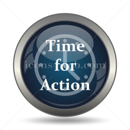 Time for action icon for website – Time for action stock image - Icons for website
