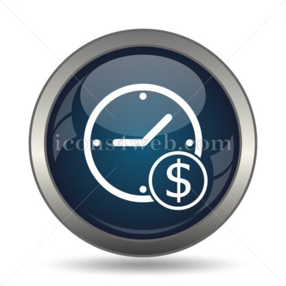 Time is money icon for website – Time is money stock image - Icons for website