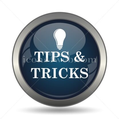 Tips and tricks icon for website – Tips and tricks stock image - Icons for website
