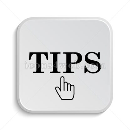 Tips icon design – Tips button design. - Icons for website