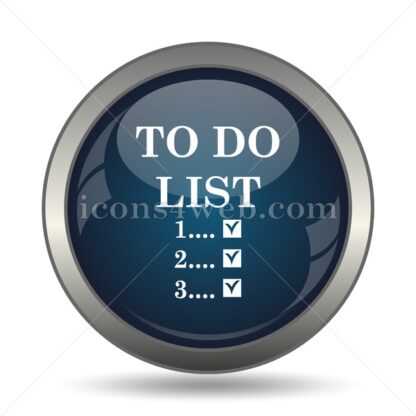 To do list icon for website – To do list stock image - Icons for website