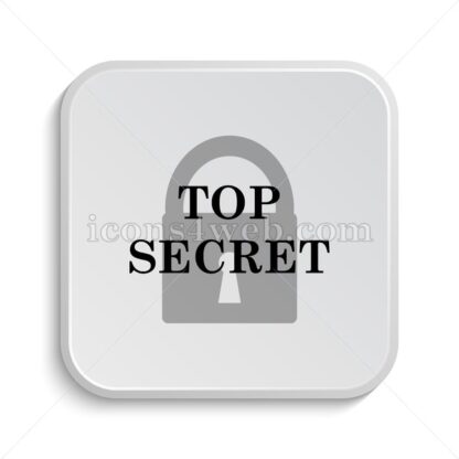 Top secret icon design – Top secret button design. - Icons for website