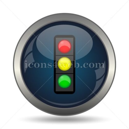 Traffic light icon for website – Traffic light stock image - Icons for website