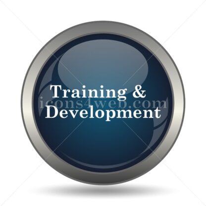 Training and development icon for website – Training and development stock image - Icons for website