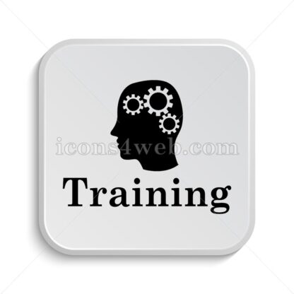 Training icon design – Training button design. - Icons for website