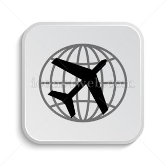 Travel icon design - Travel button design.