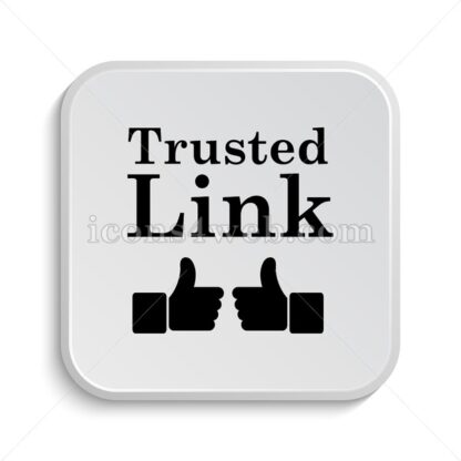 Trusted link icon design – Trusted link button design. - Icons for website