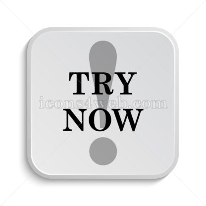 Try now icon design – Try now button design. - Icons for website