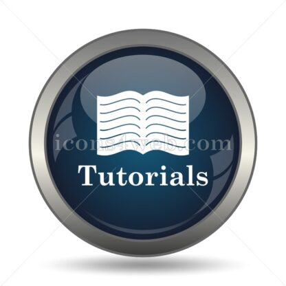 Tutorials icon for website – Tutorials stock image - Icons for website