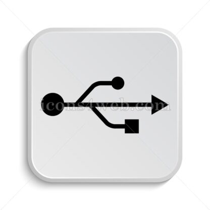 USB icon design – USB button design. - Icons for website