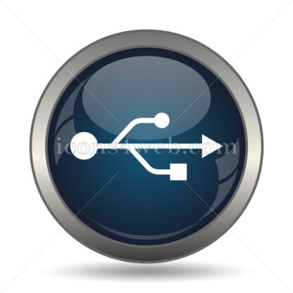 USB icon for website – USB stock image - Icons for website