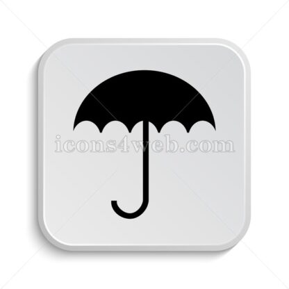 Umbrella icon design – Umbrella button design. - Icons for website