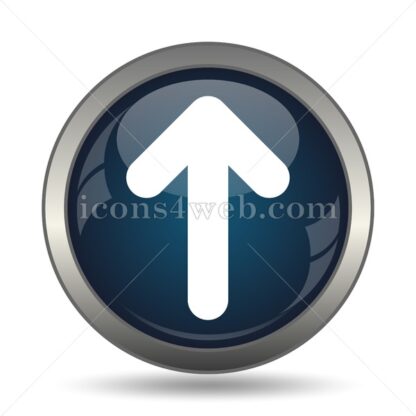 Up arrow icon for website – Up arrow stock image - Icons for website