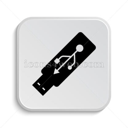 Usb flash drive icon design – Usb flash drive button design. - Icons for website