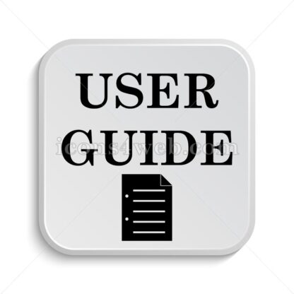 User guide icon design – User guide button design. - Icons for website