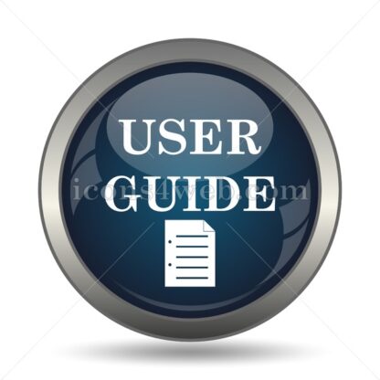 User guide icon for website – User guide stock image - Icons for website