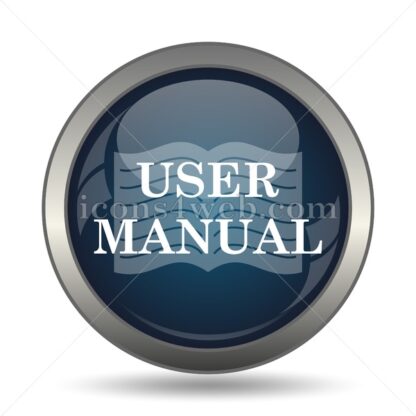 User manual icon for website – User manual stock image - Icons for website