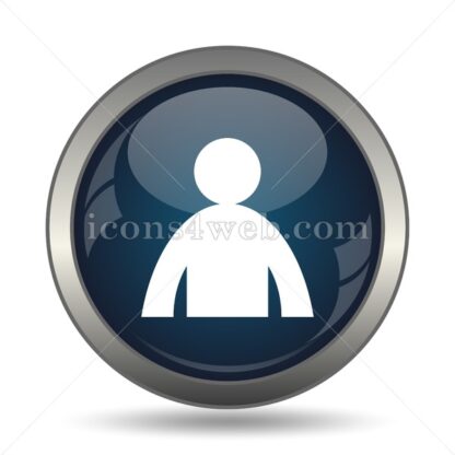 User profile icon for website – User profile stock image - Icons for website