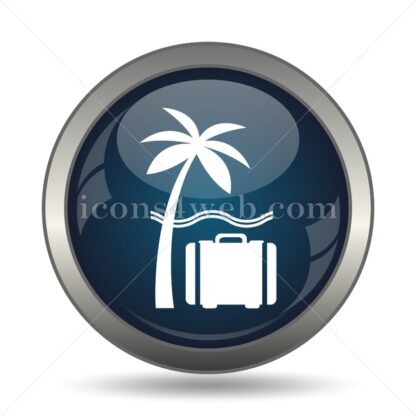 Vacation icon for website – Vacation stock image - Icons for website