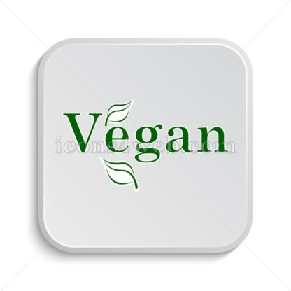 Vegan icon design – Vegan button design. - Icons for website