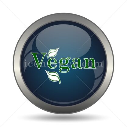 Vegan icon for website – Vegan stock image - Icons for website