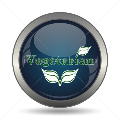 Vegetarian icon for website – Vegetarian stock image - Icons for website