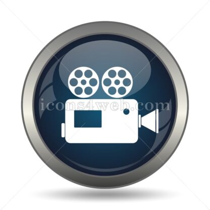 Video camera icon for website – Video camera stock image - Icons for website