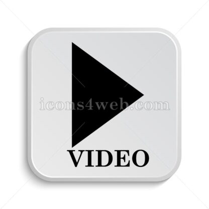 Video play icon design – Video play button design. - Icons for website