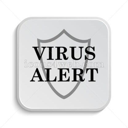 Virus alert icon design – Virus alert button design. - Icons for website