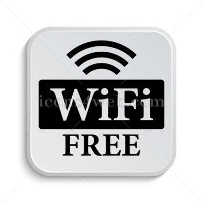 WIFI free icon design – WIFI free button design. - Icons for website