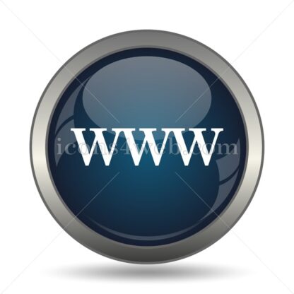 WWW icon for website – WWW stock image - Icons for website