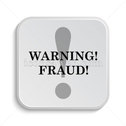 Warning fraud icon design – Warning fraud button design. - Icons for website
