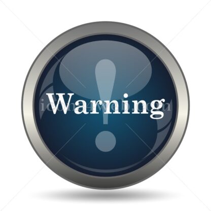 Warning icon for website – Warning stock image - Icons for website