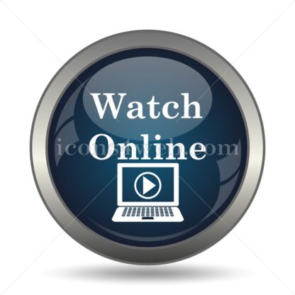 Watch online icon for website – Watch online stock image - Icons for website