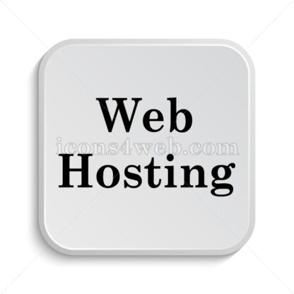 Web hosting icon design – Web hosting button design. - Icons for website