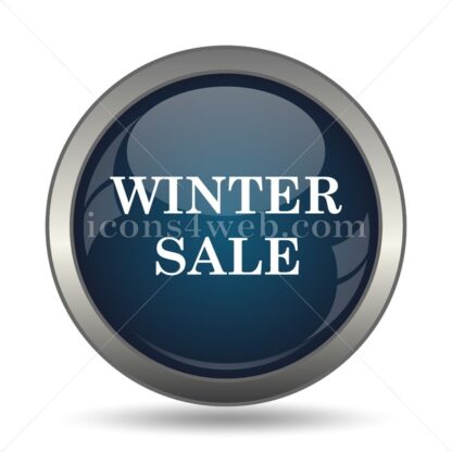 Winter sale icon for website – Winter sale stock image - Icons for website