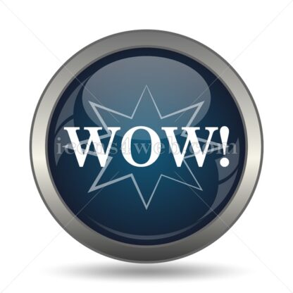 Wow icon for website – Wow stock image - Icons for website