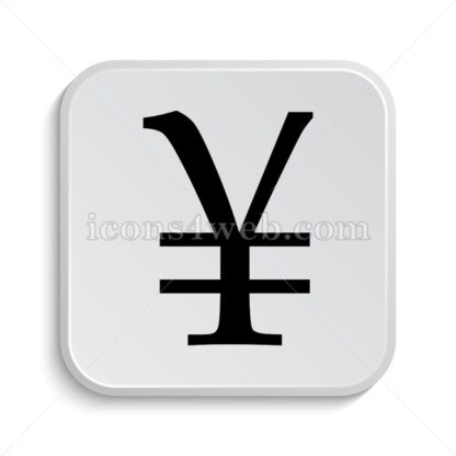Yen icon design – Yen button design. - Icons for website
