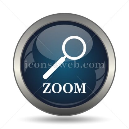 Zoom icon for website – Zoom stock image - Icons for website