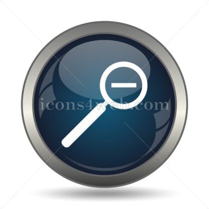 Zoom out icon for website – Zoom out stock image - Icons for website